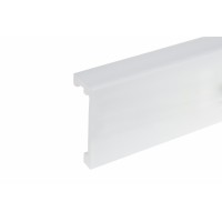 Listwa karniszowa Cezar 120x43,5mm [Light Blocker] L= 2,44m Biała