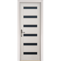 Drzwi Drewniane Bezprzylgowe Sosnowe Wewnętrzne Palermo Białe szerokość 80cm