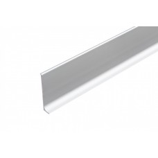 Aluminum skirting board, h = 59mm, 2.5m silver anode