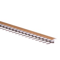 Expansion profile for aluminum gaps 15mm x 2500mm Cezar wood-like veneer