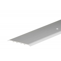 Profil progowy płaski owalny  aluminium anoda LPPOS 80mm, L=100cm Cezar