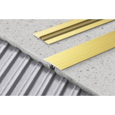 Flat threshold transition strip LWP 35 anodized aluminum Silver Champagne Gold