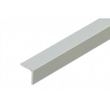 Angle anodized aluminum silver 25mm x 25mm x 2mm Cezar