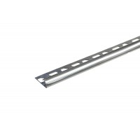 Oval edge profile stainless steel 10mm x 2500mm Cezar
